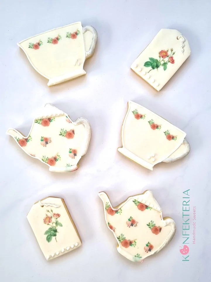 Tea party Cookie set006